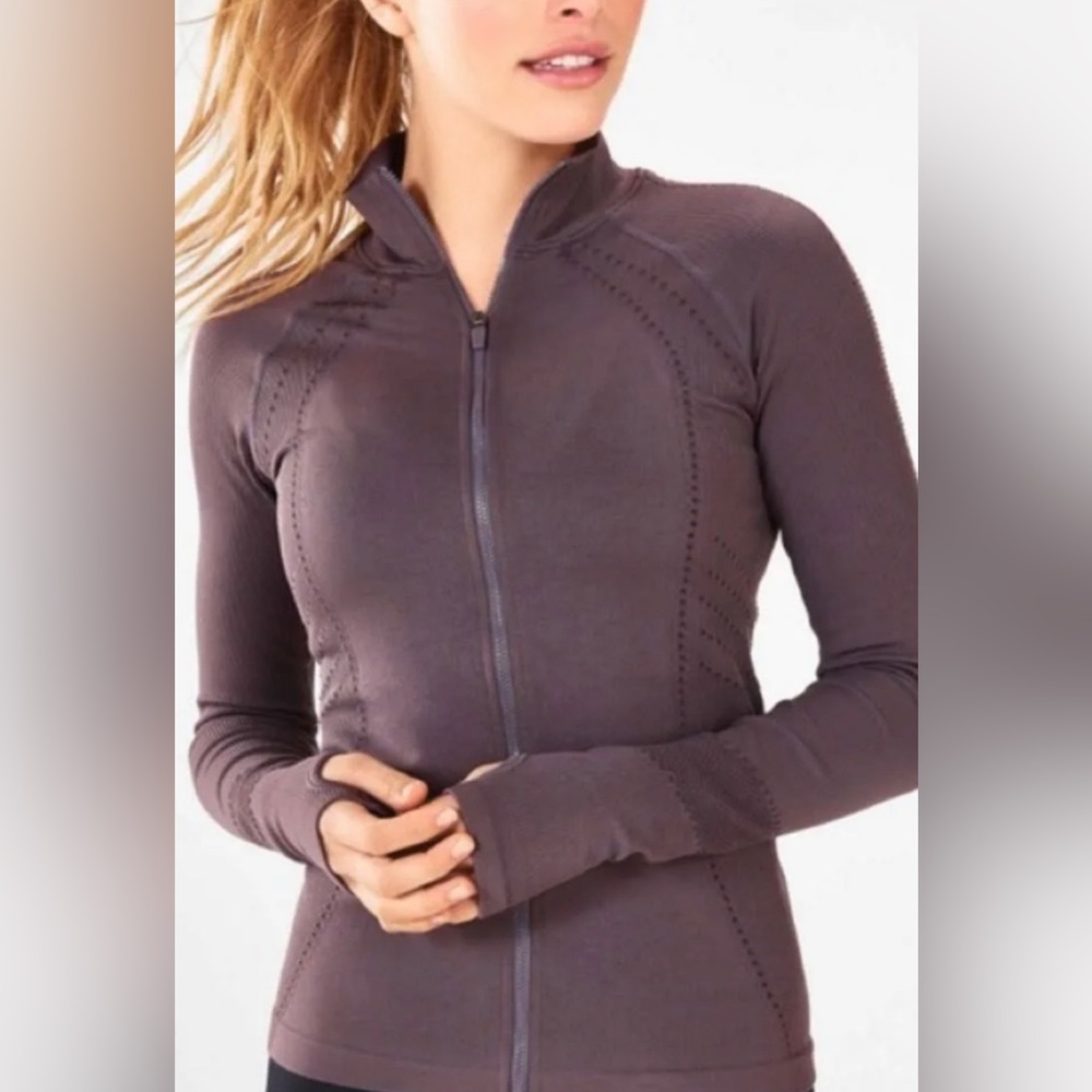 Athletic Jacket (Fabletics Delta Seamless Zip Up)
